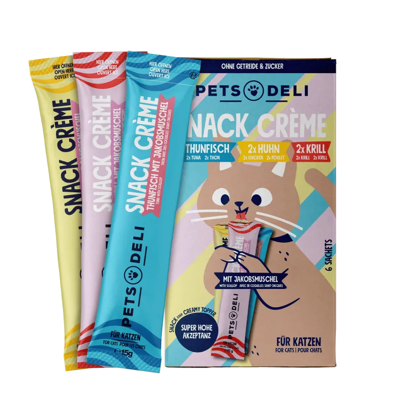 Pets Deli Creme Cremesnack Mix-Paket 90g